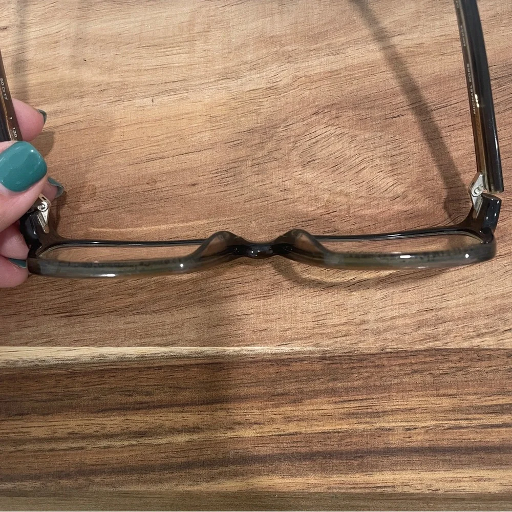 MICHAEL KORS MK254  Square Brown Black Gradient Fade Full Rim Frames 50-17-130
